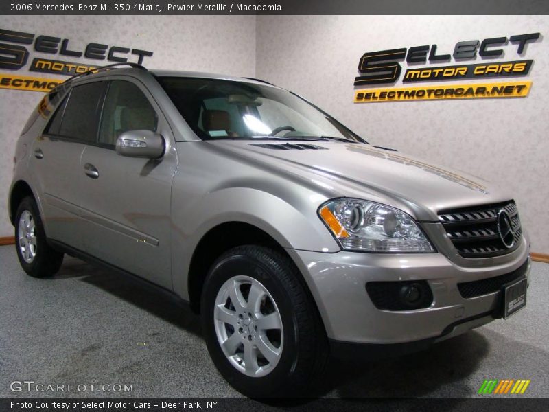 Pewter Metallic / Macadamia 2006 Mercedes-Benz ML 350 4Matic