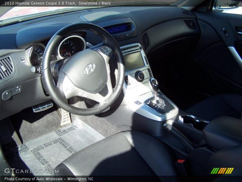 Silverstone / Black 2010 Hyundai Genesis Coupe 3.8 Track