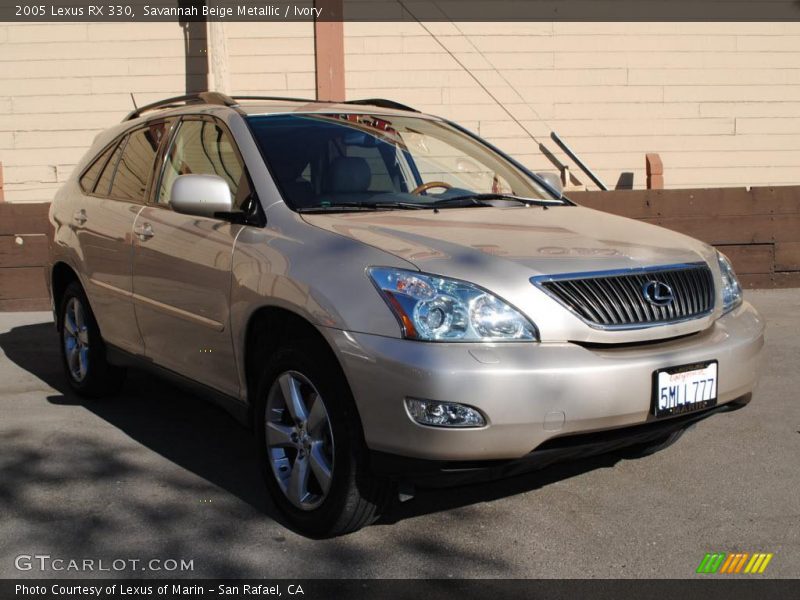 Savannah Beige Metallic / Ivory 2005 Lexus RX 330