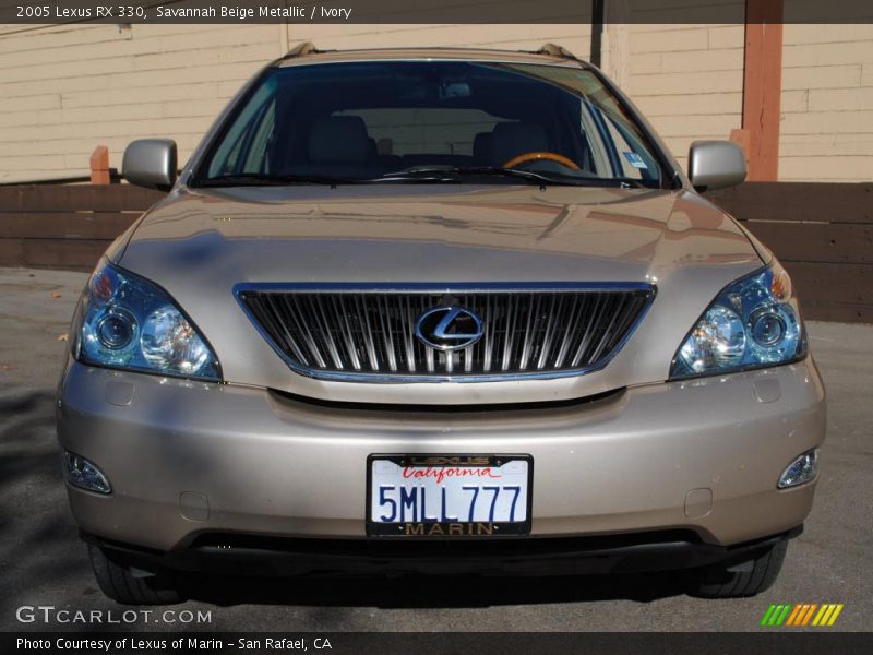 Savannah Beige Metallic / Ivory 2005 Lexus RX 330