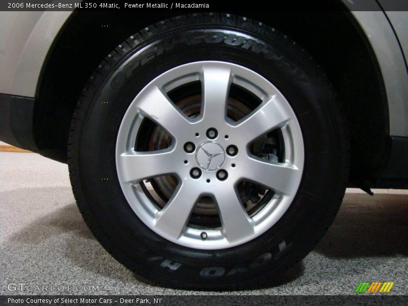 Pewter Metallic / Macadamia 2006 Mercedes-Benz ML 350 4Matic