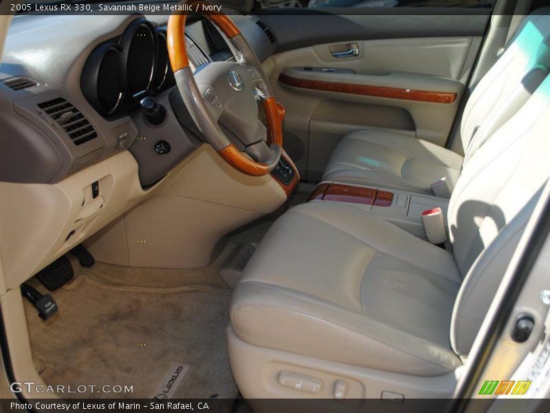 Savannah Beige Metallic / Ivory 2005 Lexus RX 330