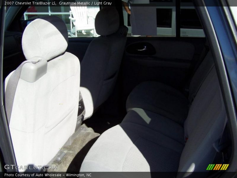 Graystone Metallic / Light Gray 2007 Chevrolet TrailBlazer LS