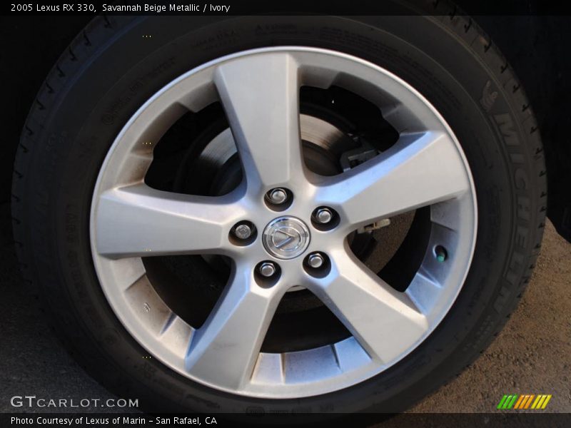 Savannah Beige Metallic / Ivory 2005 Lexus RX 330