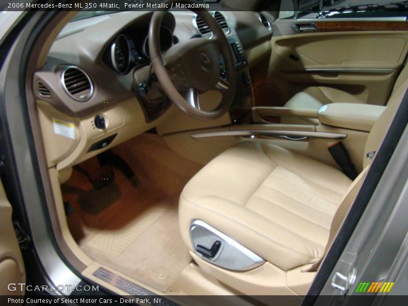 Pewter Metallic / Macadamia 2006 Mercedes-Benz ML 350 4Matic