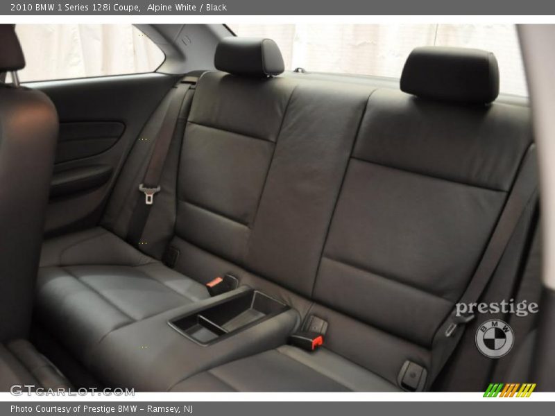 Alpine White / Black 2010 BMW 1 Series 128i Coupe