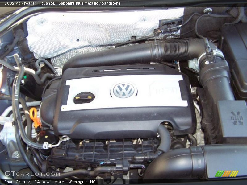Sapphire Blue Metallic / Sandstone 2009 Volkswagen Tiguan SE