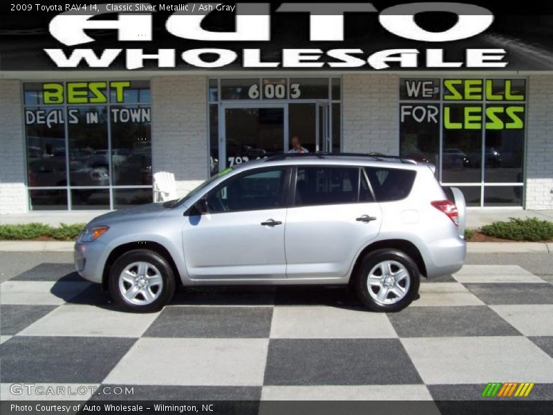 Classic Silver Metallic / Ash Gray 2009 Toyota RAV4 I4