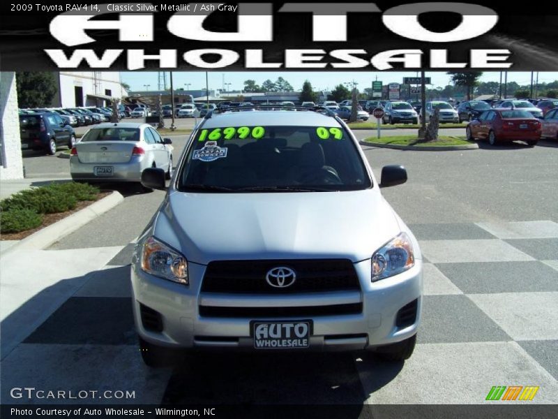 Classic Silver Metallic / Ash Gray 2009 Toyota RAV4 I4