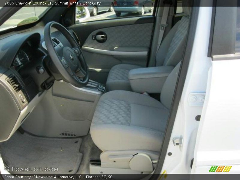 Summit White / Light Gray 2006 Chevrolet Equinox LT