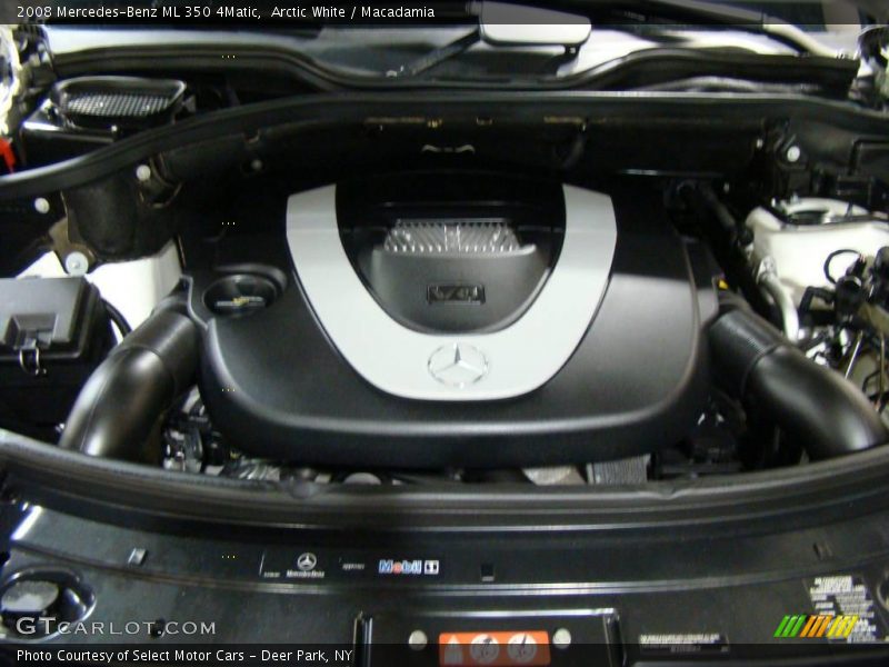 Arctic White / Macadamia 2008 Mercedes-Benz ML 350 4Matic