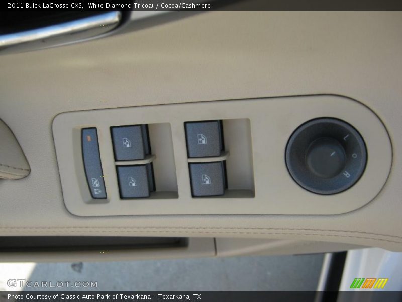 White Diamond Tricoat / Cocoa/Cashmere 2011 Buick LaCrosse CXS