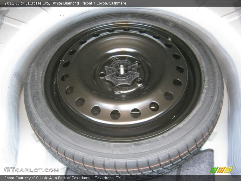 White Diamond Tricoat / Cocoa/Cashmere 2011 Buick LaCrosse CXS