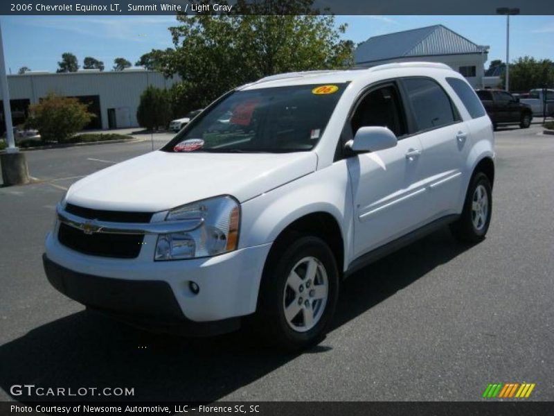 Summit White / Light Gray 2006 Chevrolet Equinox LT