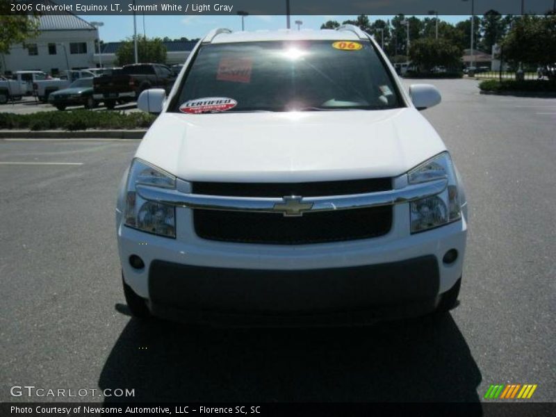 Summit White / Light Gray 2006 Chevrolet Equinox LT