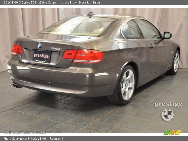 Mojave Brown Metallic / Beige 2010 BMW 3 Series 328i xDrive Coupe