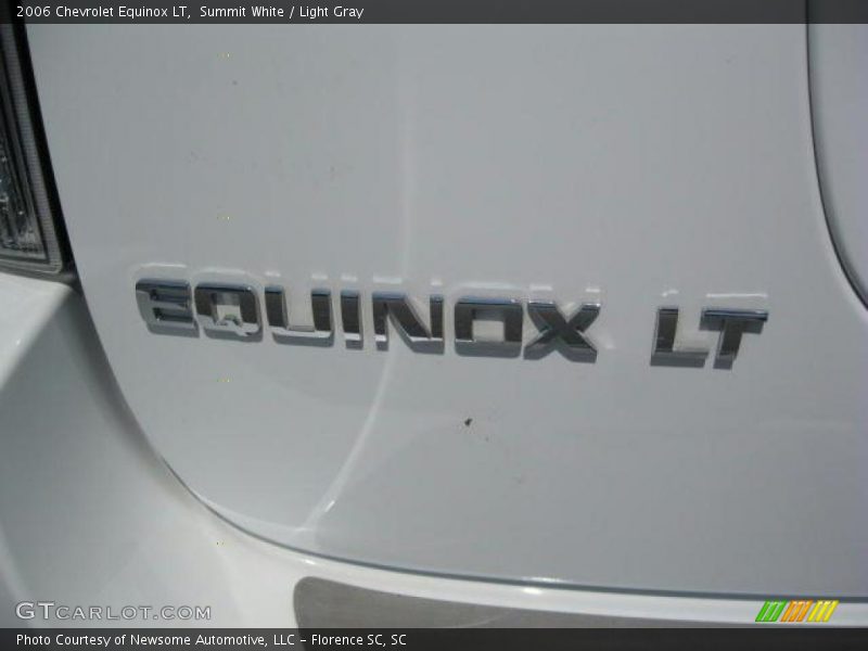 Summit White / Light Gray 2006 Chevrolet Equinox LT