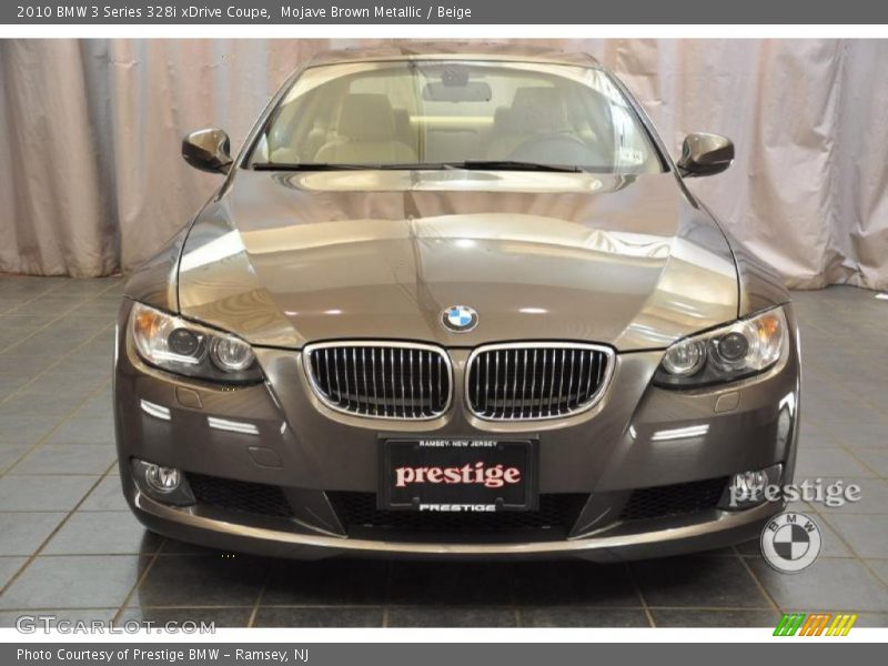 Mojave Brown Metallic / Beige 2010 BMW 3 Series 328i xDrive Coupe