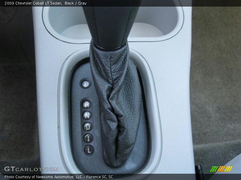 Black / Gray 2009 Chevrolet Cobalt LT Sedan