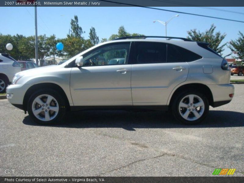 Millennium Silver Metallic / Ivory 2007 Lexus RX 350