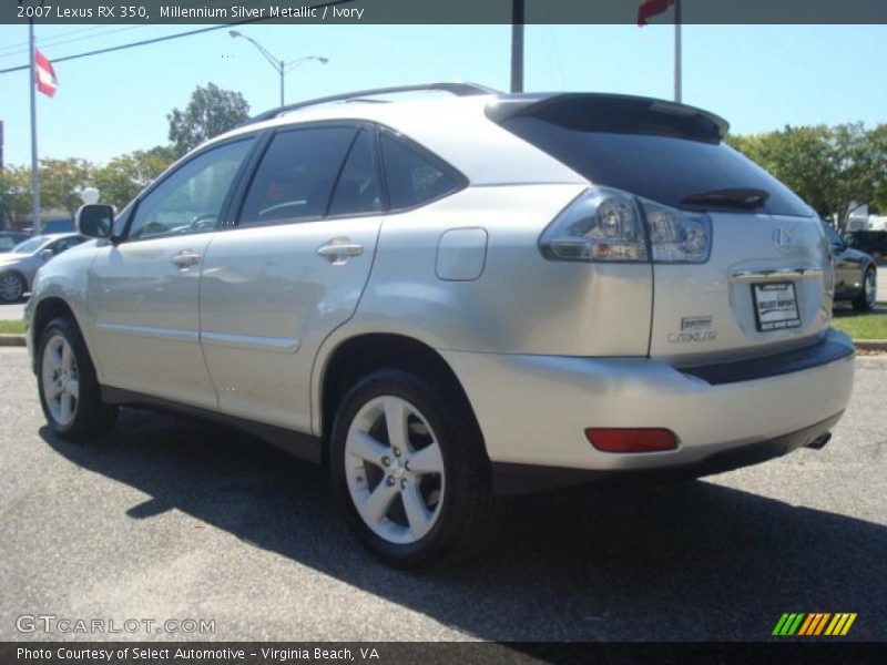 Millennium Silver Metallic / Ivory 2007 Lexus RX 350