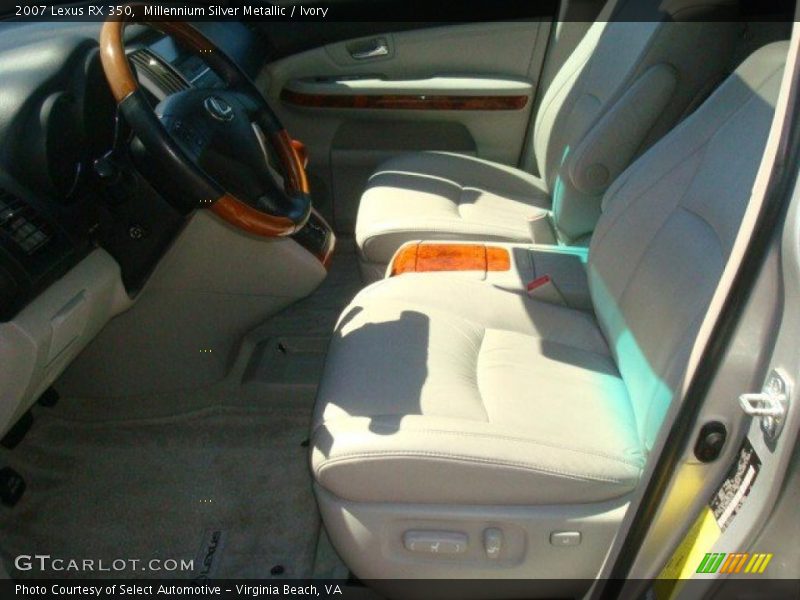 Millennium Silver Metallic / Ivory 2007 Lexus RX 350