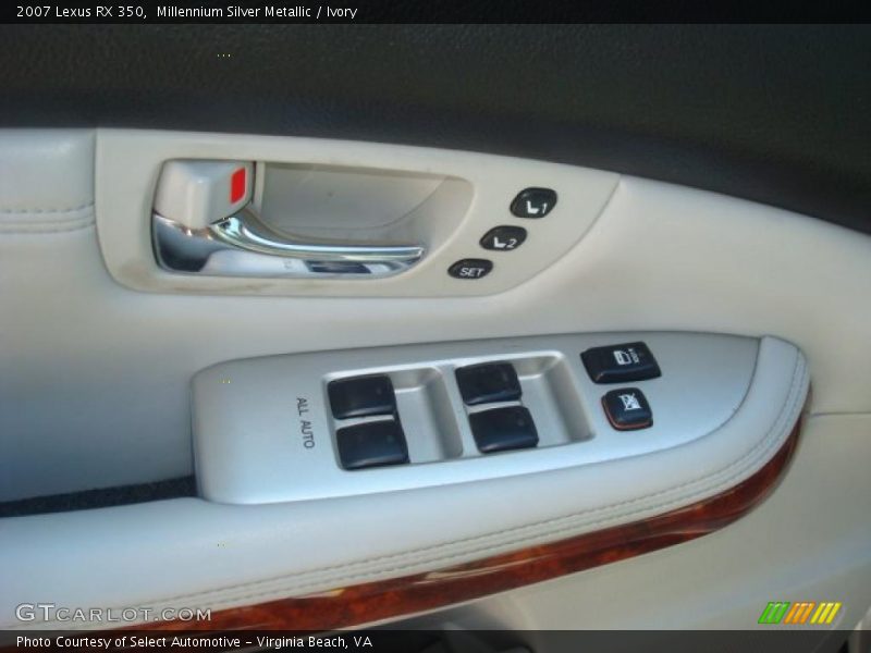 Millennium Silver Metallic / Ivory 2007 Lexus RX 350