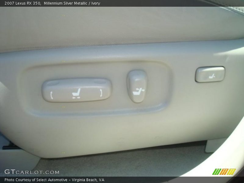 Millennium Silver Metallic / Ivory 2007 Lexus RX 350
