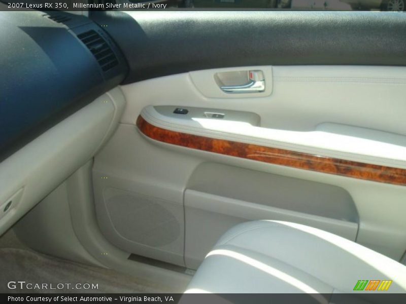 Millennium Silver Metallic / Ivory 2007 Lexus RX 350