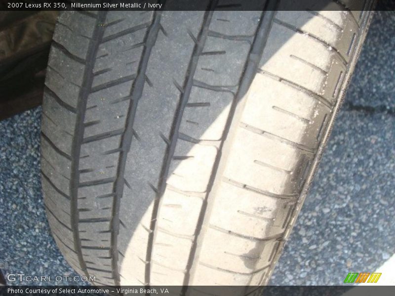 Millennium Silver Metallic / Ivory 2007 Lexus RX 350