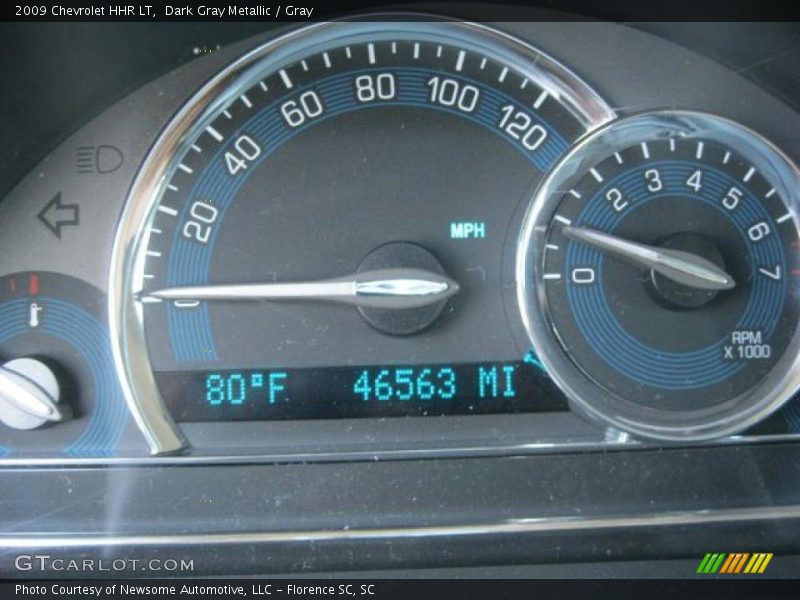 Dark Gray Metallic / Gray 2009 Chevrolet HHR LT