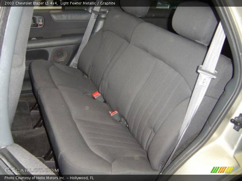 Light Pewter Metallic / Graphite 2003 Chevrolet Blazer LS 4x4