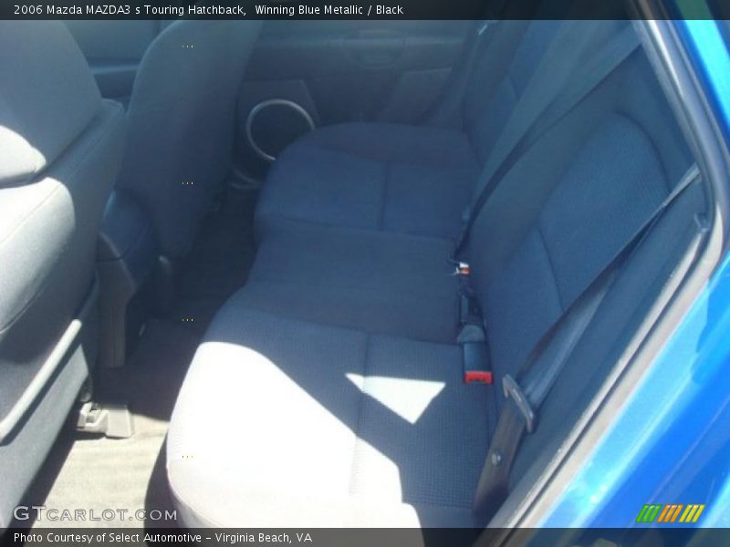 Winning Blue Metallic / Black 2006 Mazda MAZDA3 s Touring Hatchback