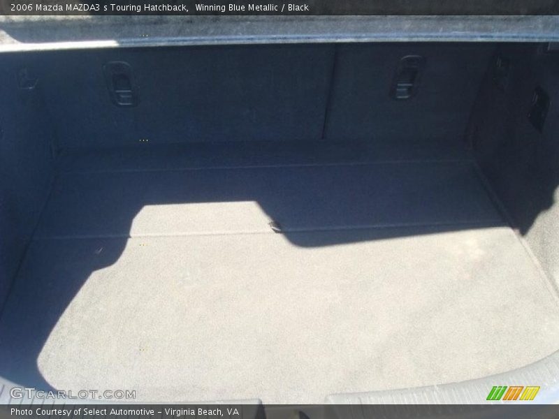 Winning Blue Metallic / Black 2006 Mazda MAZDA3 s Touring Hatchback