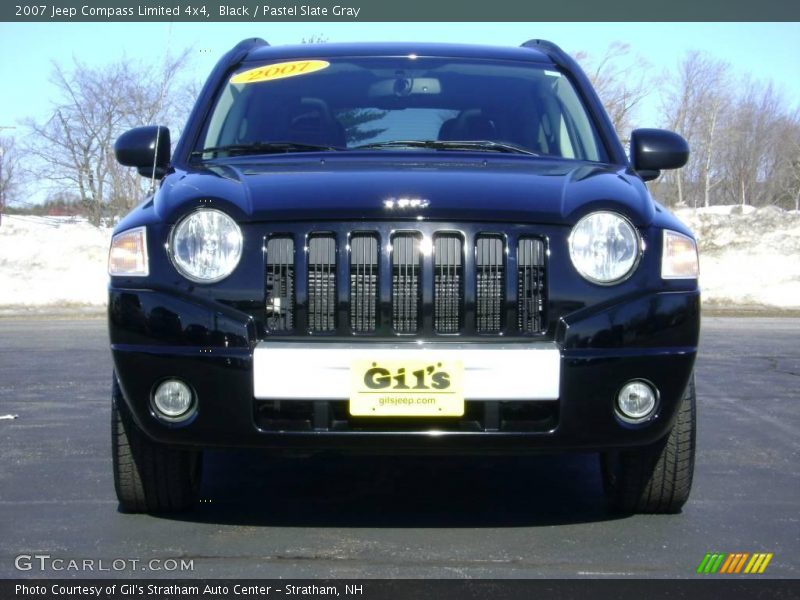 Black / Pastel Slate Gray 2007 Jeep Compass Limited 4x4