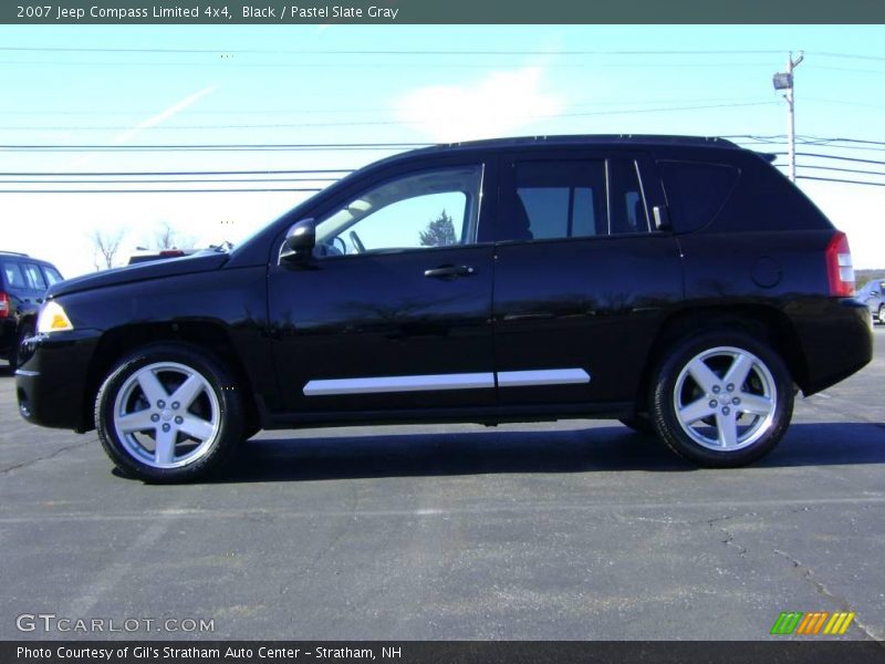 Black / Pastel Slate Gray 2007 Jeep Compass Limited 4x4