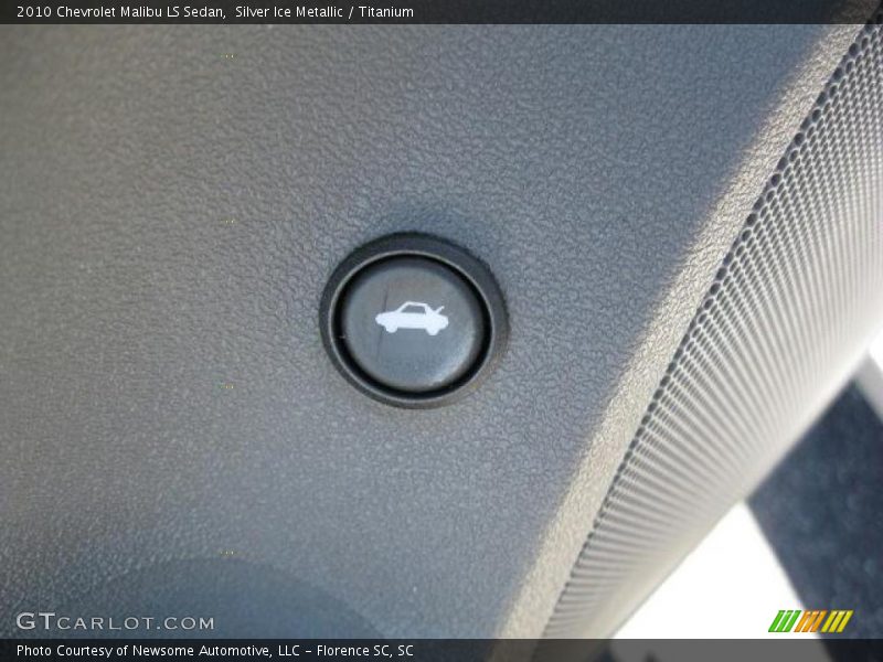 Silver Ice Metallic / Titanium 2010 Chevrolet Malibu LS Sedan