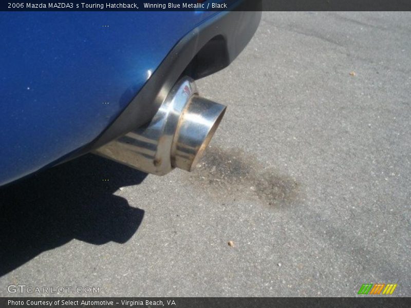 Winning Blue Metallic / Black 2006 Mazda MAZDA3 s Touring Hatchback