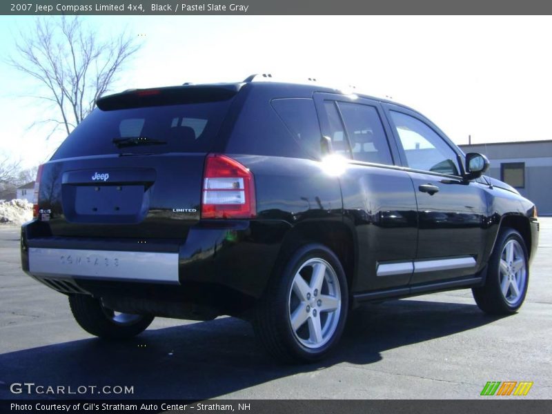 Black / Pastel Slate Gray 2007 Jeep Compass Limited 4x4