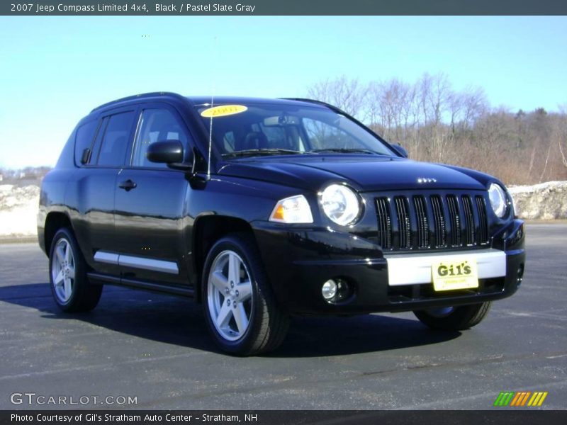 Black / Pastel Slate Gray 2007 Jeep Compass Limited 4x4