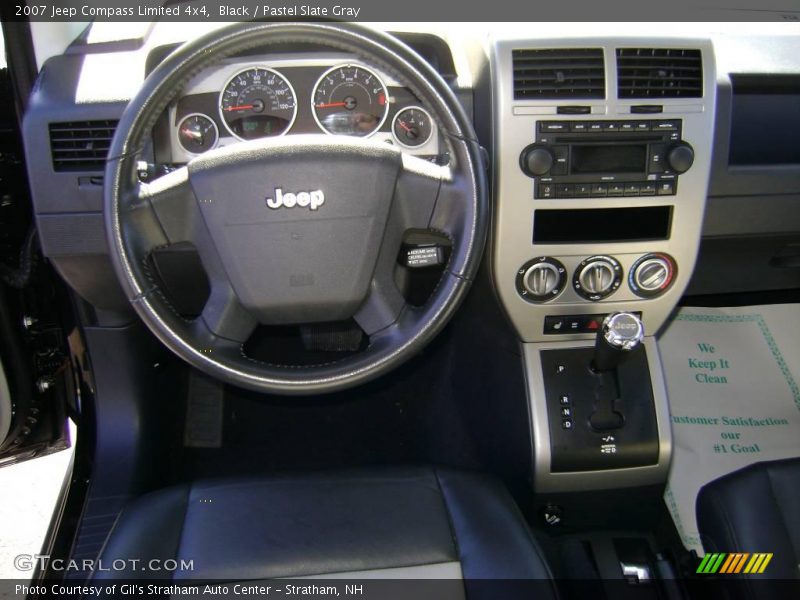 Black / Pastel Slate Gray 2007 Jeep Compass Limited 4x4