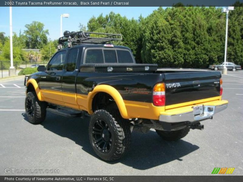 Black Sand Pearl / Charcoal 2002 Toyota Tacoma PreRunner Xtracab