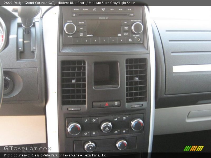 Modern Blue Pearl / Medium Slate Gray/Light Shale 2009 Dodge Grand Caravan SXT