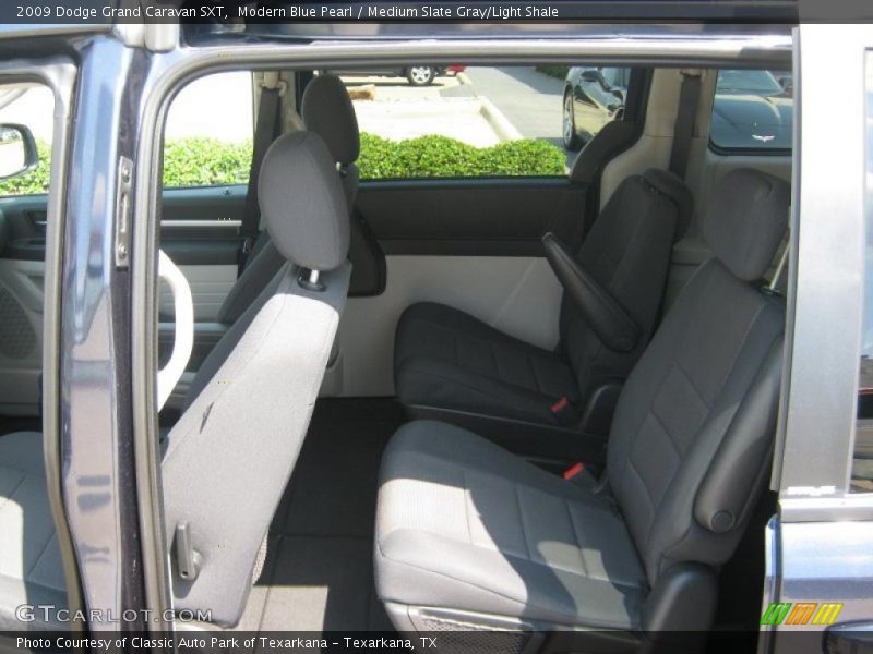 Modern Blue Pearl / Medium Slate Gray/Light Shale 2009 Dodge Grand Caravan SXT