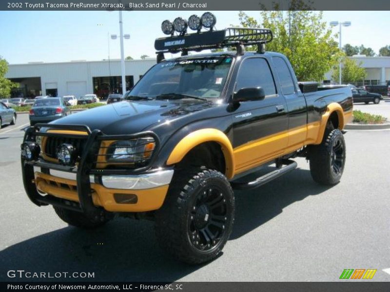 Black Sand Pearl / Charcoal 2002 Toyota Tacoma PreRunner Xtracab