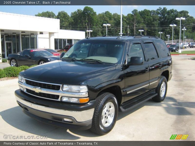 Black / Tan/Neutral 2005 Chevrolet Tahoe LT