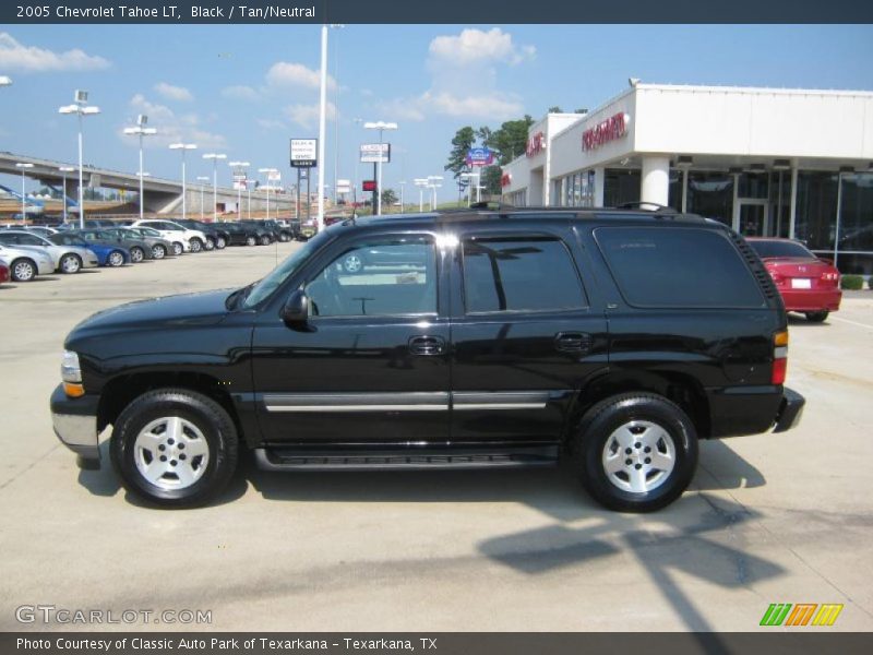 Black / Tan/Neutral 2005 Chevrolet Tahoe LT