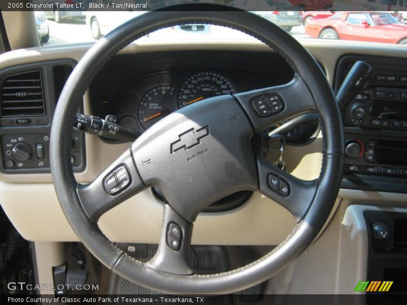 Black / Tan/Neutral 2005 Chevrolet Tahoe LT