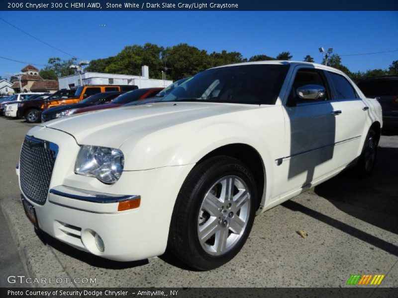 Stone White / Dark Slate Gray/Light Graystone 2006 Chrysler 300 C HEMI AWD