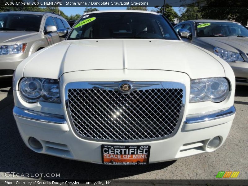 Stone White / Dark Slate Gray/Light Graystone 2006 Chrysler 300 C HEMI AWD